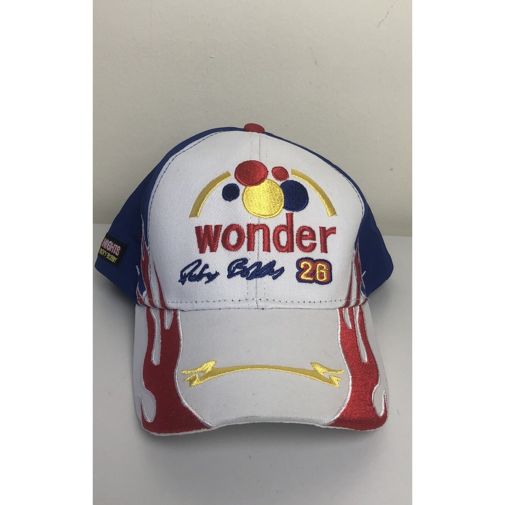 Ricky Bobby Talladega Nights NASCAR Cap Halloween Costume Wonder Bread Hat